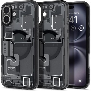 Etui ochronne na iPhone 16 Ultra Hybrid MagSafe Zero One - ciemnoszare