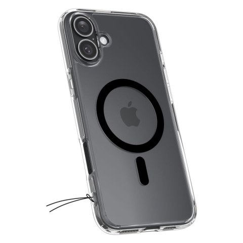 Etui plecki na iPhone 16 Plus Ultra Hybrid Mag z MagSafe - przezroczyste czarne