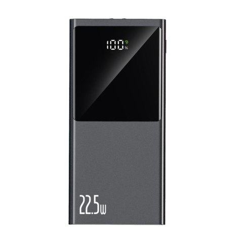 Powerbank PB13 20000mAh USB-A USB-C iPhone Lightning z kablem USB-C - USB-A 22.5W - szary