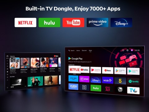 Projektor multimedialny FullHD 1080p LCD z głośnikami JBL WiFi BT K2s - czarny