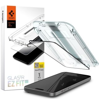 Szkło hartowane ochronne na iPhone 15 Plus Glas.tR EZ Fit FC - czarne