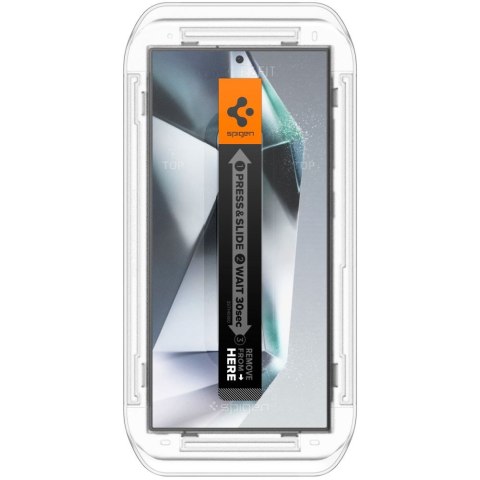 Szkło hartowane prywatyzujące na Samsung Galaxy S24 Ultra Glas.tR EZ Fit Privacy - 2 szt.