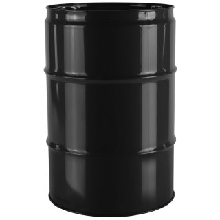 Beczka stalowa metalowa TH 60L korki 2 i 3/4 - CZARNA
