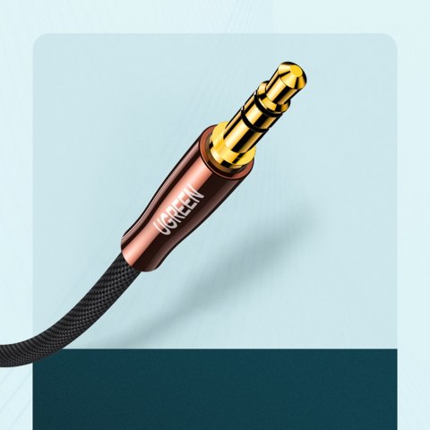 Kabel przewód miedziany audio 3.5mm mini jack - 2x RCA 2m