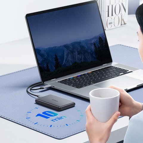Kieszeń obudowa na dysk DDL25-C3 2.5'' HDD / SSD USB-C 5Gb/s - czarna