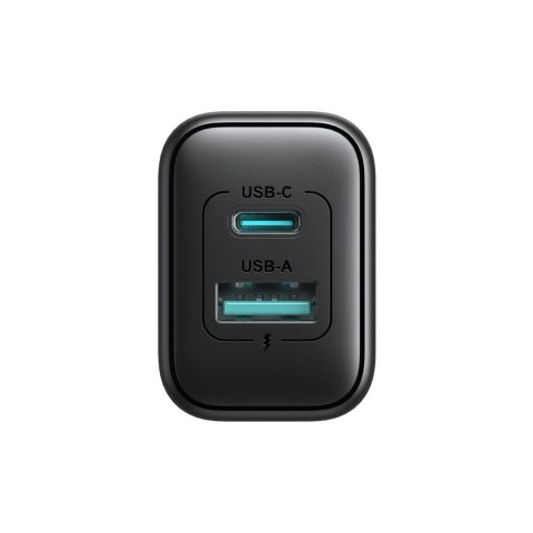 Ładowarka sieciowa USB-C i USB-A 25W SFC PPS PD - czarna
