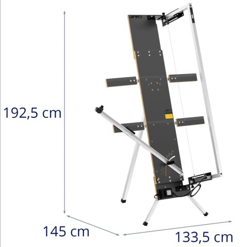 Maszyna przecinarka do styropianu ze stojakiem dł. 1300 mm gł. 330 mm 200 W
