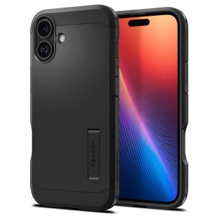 Etui Tough Armor MagSafe z podstawką na iPhone 16 - czarne