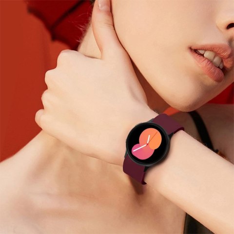 Pasek na Samsung Galaxy Watch 4 / 5 / 5 Pro / 6 / 7 / FE IconBand - czarny