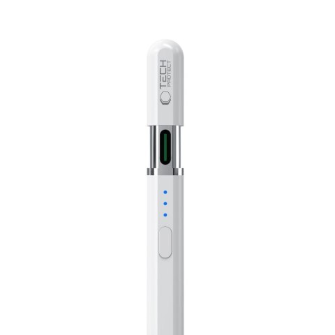 Rysik magnetyczny do tabletu iPad Digital Magnetic Stylus Pen 3 - biały