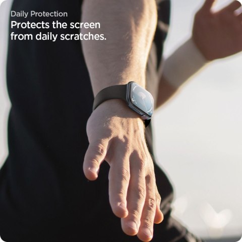 Szkło hybrydowe na Apple Watch 10 46 mm przezroczyste - 2 szt.