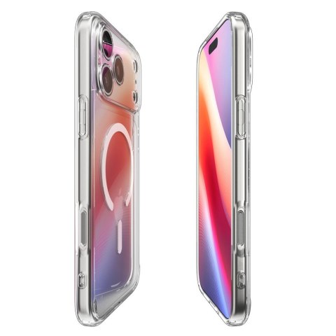Etui case ochronny na iPhone 17 Pro Ultra Hybrid MagSafe - przezroczysto-białe