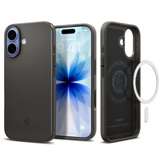 Etui ochronne na iPhone 17 Thin Fit MagSafe - szare