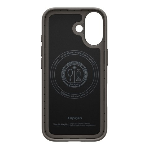 Etui ochronne na iPhone 17 Thin Fit MagSafe - szare