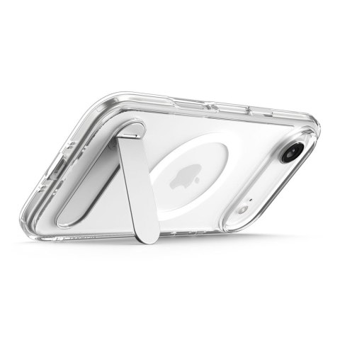 Etui ochronne z podstawką na iPhone 17 Air Ultra Hybrid ''S'' MagSafe - przezroczysto-białe
