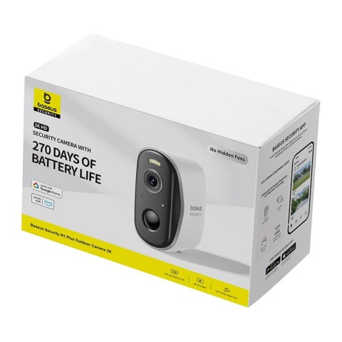 Kamera zewnętrzna do monitoringu z reflektorem 2K Wi-Fi 7800 mAh