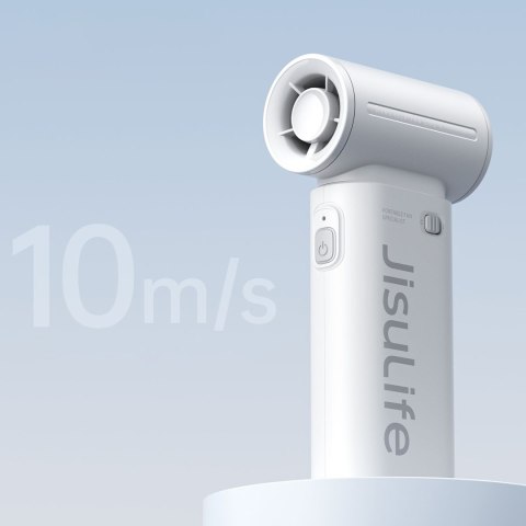 Mini dmuchawa wiatrak wentylator przenośny USB-C 5000mAh - szary