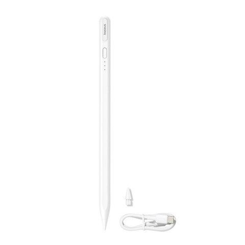 Rysik aktywny stylus Smooth Writing 3 z wykrywaniem kąta pisania USB-C - biały