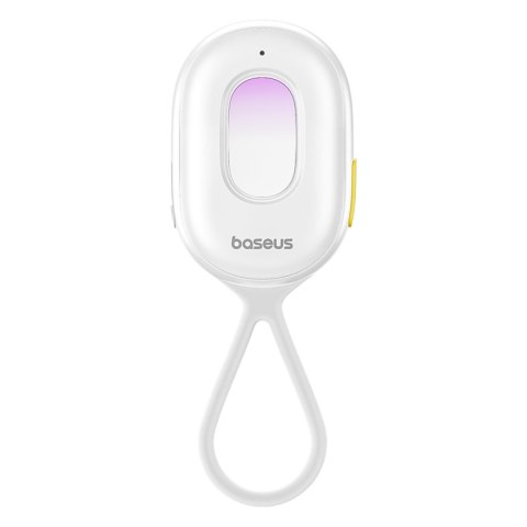 Wykrywacz ukrytych kamer z alarmem mini latarką kablem USB-A - USB-C - biały