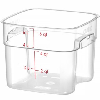 Pojemnik na żywność CamSquares Fresh Pro 5.7 l 229x229x180 mm
