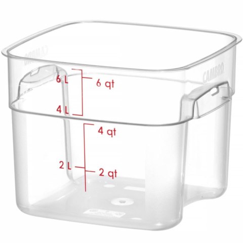 Pojemnik na żywność CamSquares Fresh Pro 5.7 l 229x229x180 mm