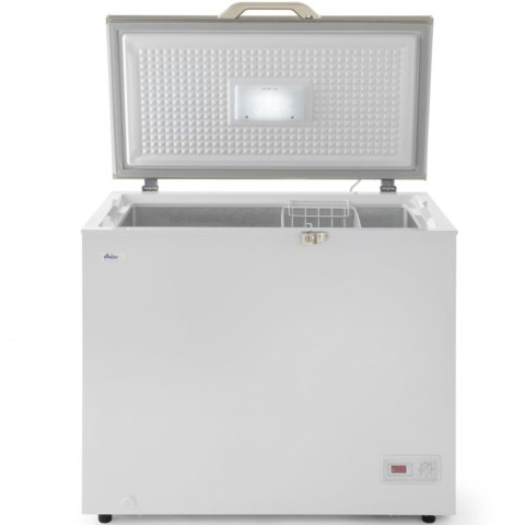 Zamrażarka skrzyniowa zamykana na klucz LED 190 l 120 W