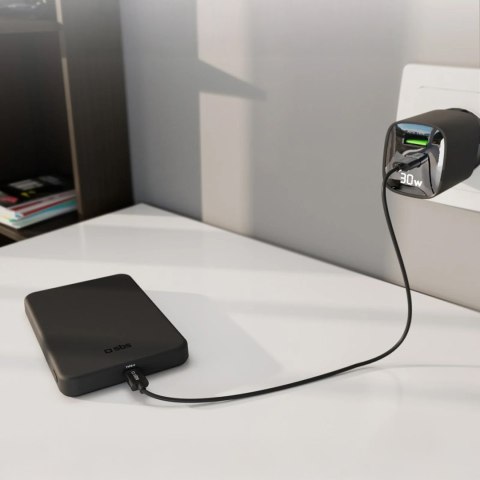 Powerbank bezprzewodowy Mag Power Qi2 5000 mAh MagSafe USB-C PD 20W- czarny