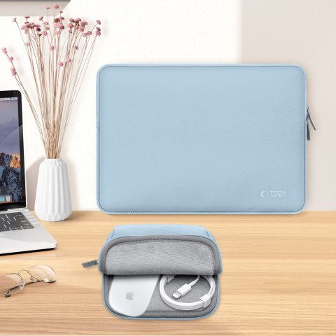 Torba pokrowiec Neoslim na laptopa 15-16'' + etui na akcesoria - niebieski