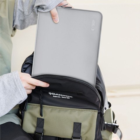 Torba pokrowiec Neoslim na laptopa tablet 13-14'' + etui na akcesoria - szary