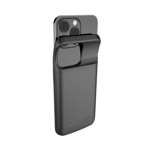 Etui na iPhone 13 / 13 Pro z powerbankiem 4800mAh PowerCase- czarne