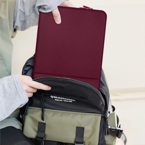 Pokrowiec etui ochronne Neopren na laptopa 14'' - bordowy