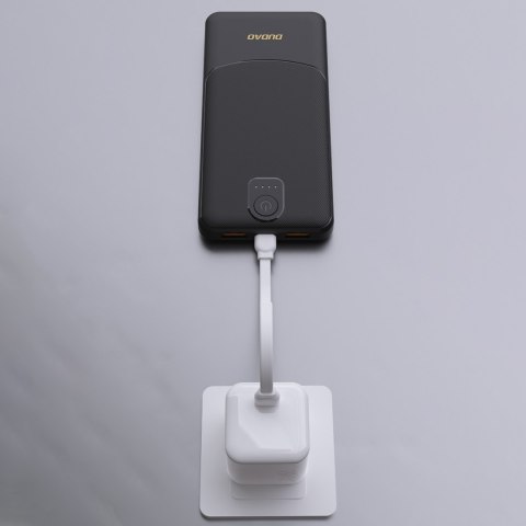 Powerbank K10 10000mAh USB-A 12W 2.4A - biały