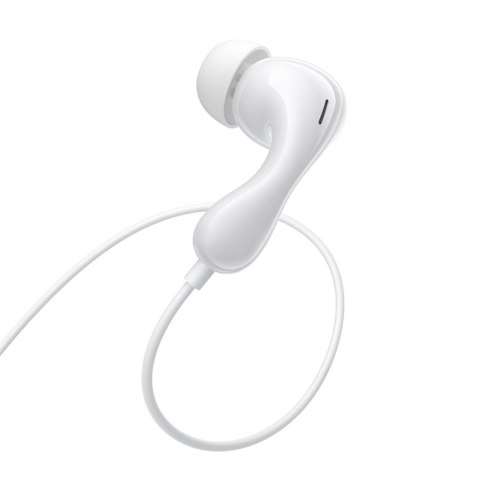Słuchawki przewodowe douszne Encok CZ20 USB-C - białe