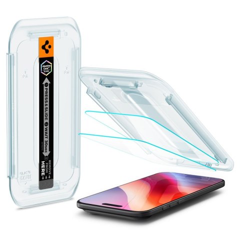 Szkło hartowane z aplikatorem na iPhone 17 Air Glas.TR EZ Fit Pro przezroczyste - 2 szt.