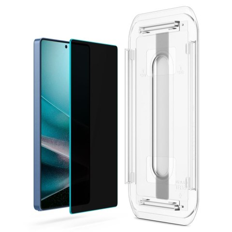 Szkło prywatyzujące z aplikatorem na Samsung Galaxy S25 Ultra Glas.TR Ez Fit Privacy - 2 szt.