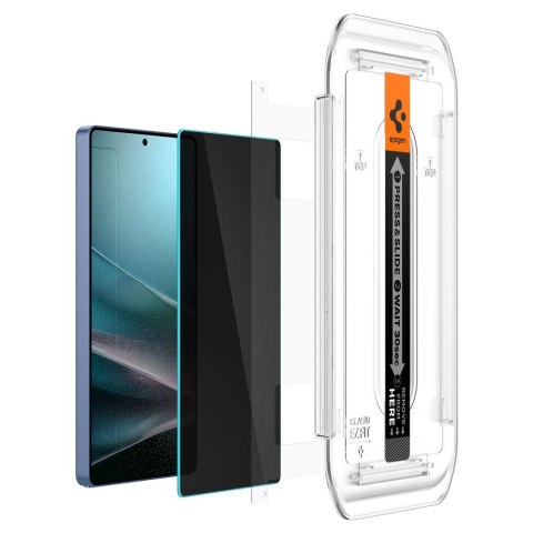 Szkło prywatyzujące z aplikatorem na Samsung Galaxy S25 Ultra Glas.TR Ez Fit Privacy - 2 szt.