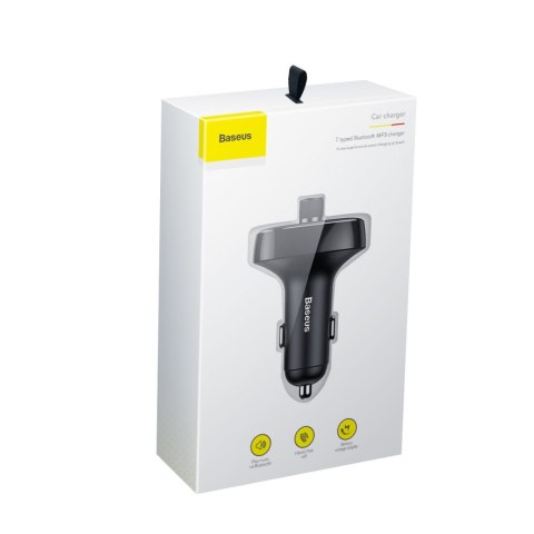 Transmiter FM Bluetooth z odtwarzaczem MP3 USB-A microSD