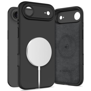 Etui case plecki na iPhone 17 Air MagSafe Silicone - czarne