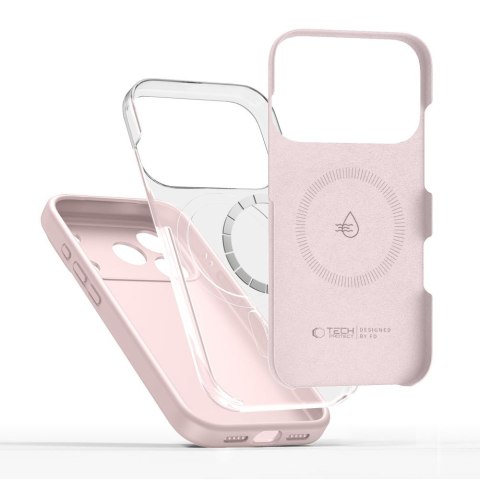Etui case plecki na iPhone 17 Pro Max MagSafe Silicone - różowe