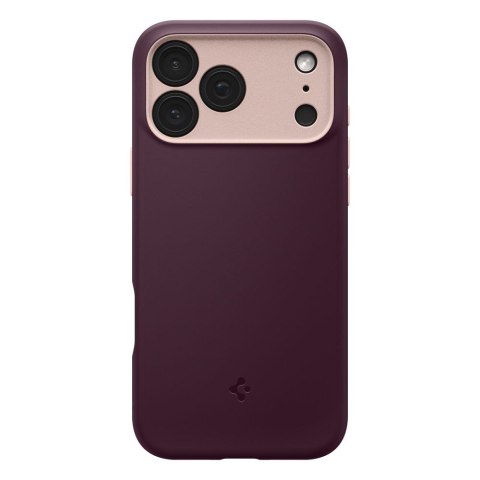 Etui case pokrowiec na iPhone 17 Pro Max MagSafe Nano Pop Mag - bordowe