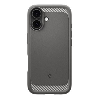 Etui pokrowiec na iPhone 17 MagSafe Rugged Armor Mag - szare