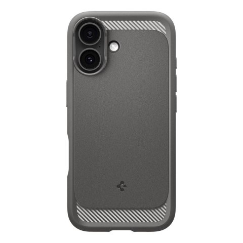 Etui pokrowiec na iPhone 17 MagSafe Rugged Armor Mag - szare
