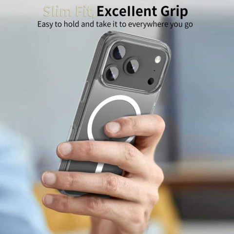 Etui pokrowiec na iPhone 17 Pro Max MagSafe FlexAir Hybrid - przezroczyste