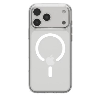 Etui pokrowiec na iPhone 17 Pro Max MagSafe Liquid Crystal - przezroczysto-białe
