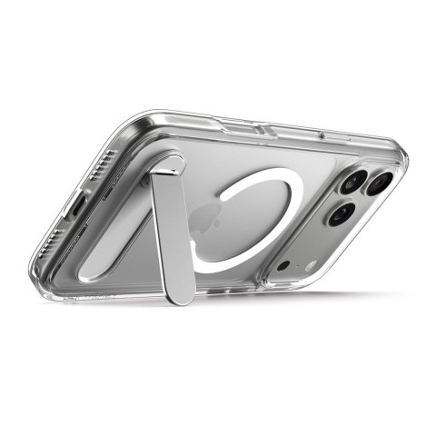 Etui pokrowiec na iPhone 17 Pro MagSafe Ultra Hybrid S - przezroczysto-białe