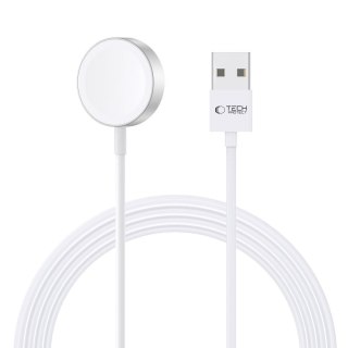 Ładowarka indukcyjna magnetyczna do Apple Watch 1.2m USB-A UltraBoost - biała