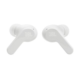 Słuchawki bezprzewodowe dokanałowe JBL Wave Beam Bluetooth 5.2 IP54 IPX2 - białe