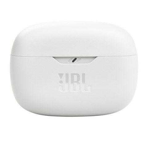 Słuchawki bezprzewodowe dokanałowe JBL Wave Beam Bluetooth 5.2 IP54 IPX2 - białe