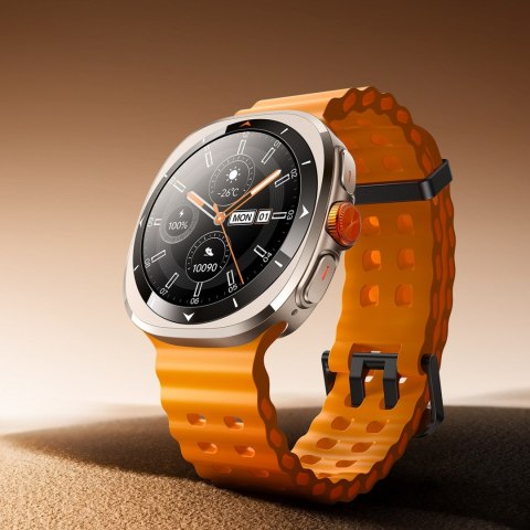 Smartwach sportowy z funkcją odbierania połączeń Venture Series JR-FV2 - pomarańczowy