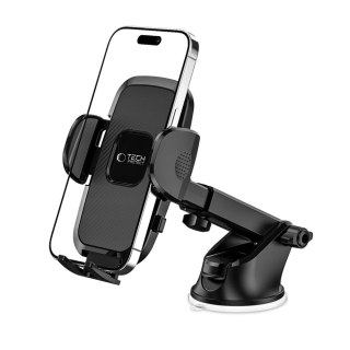 Uchwyt na telefon do samochodu na szybę kokpit V3 - czarny